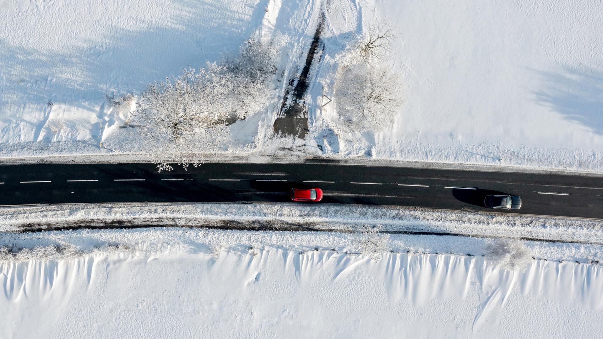 Glätte und Eisregen: Tief "Gunda" über MV