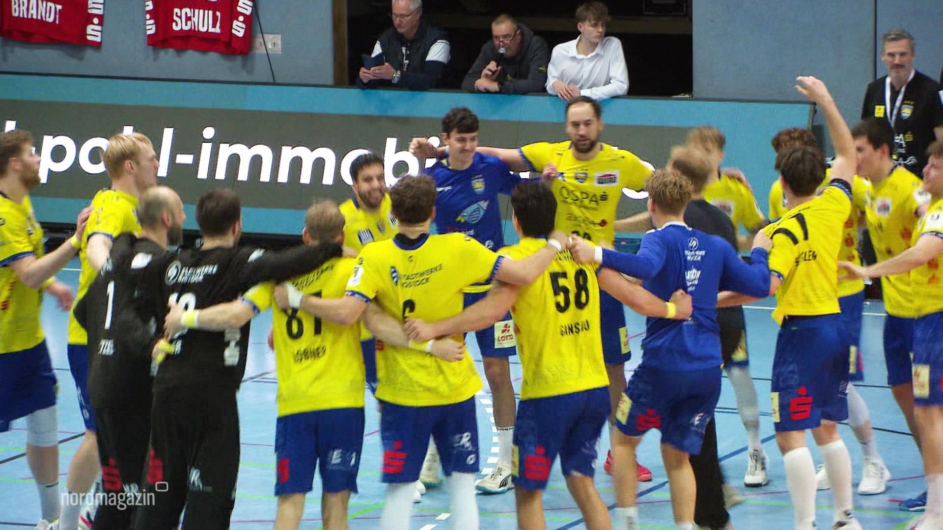 Handball-Landesderby: Rostock gewinnt gegen Stralsund