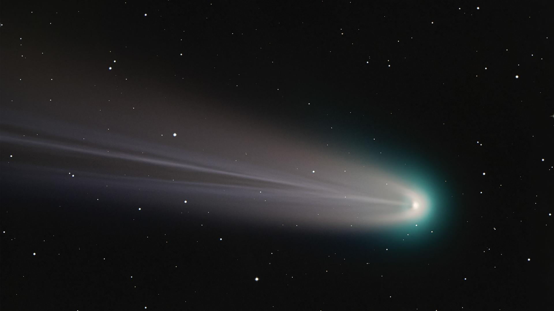 Komet „Lemmon“ erleuchtet den Abendhimmel