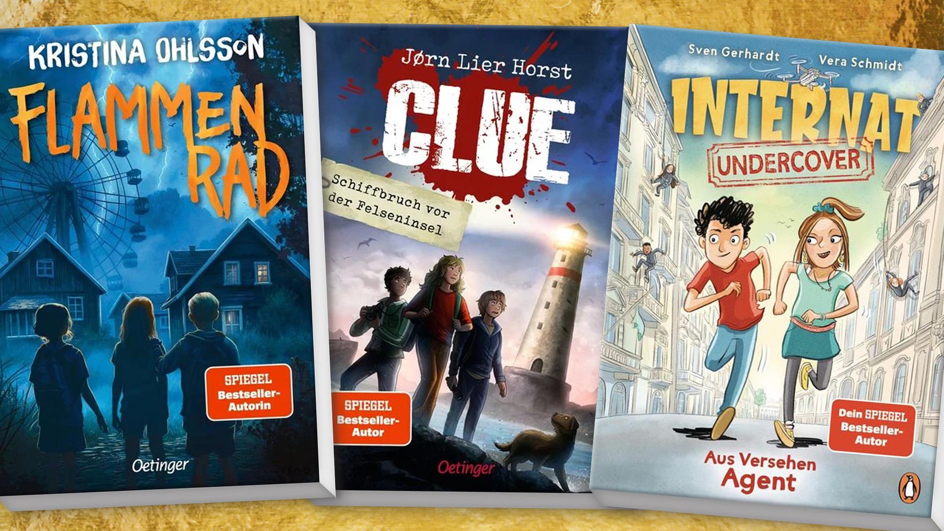 Lesen, rätseln, mitfiebern: Drei spannende Krimi-Reihen für Kinder