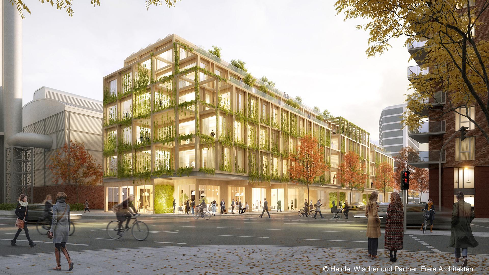 Hafencity: "Null-Emissions-Haus" macht Fortschritte
