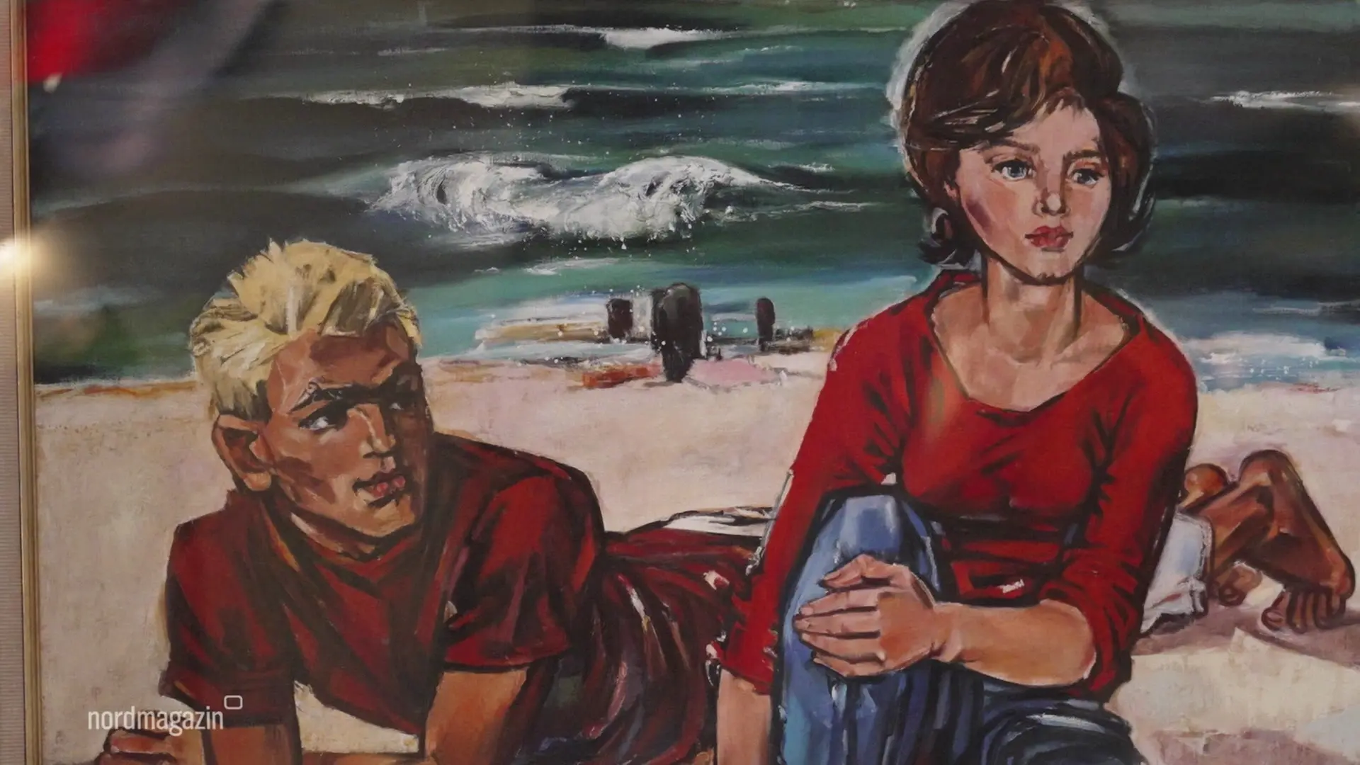 Walter Womackas "Am Strand": Die Geschichte hinter dem Gemälde