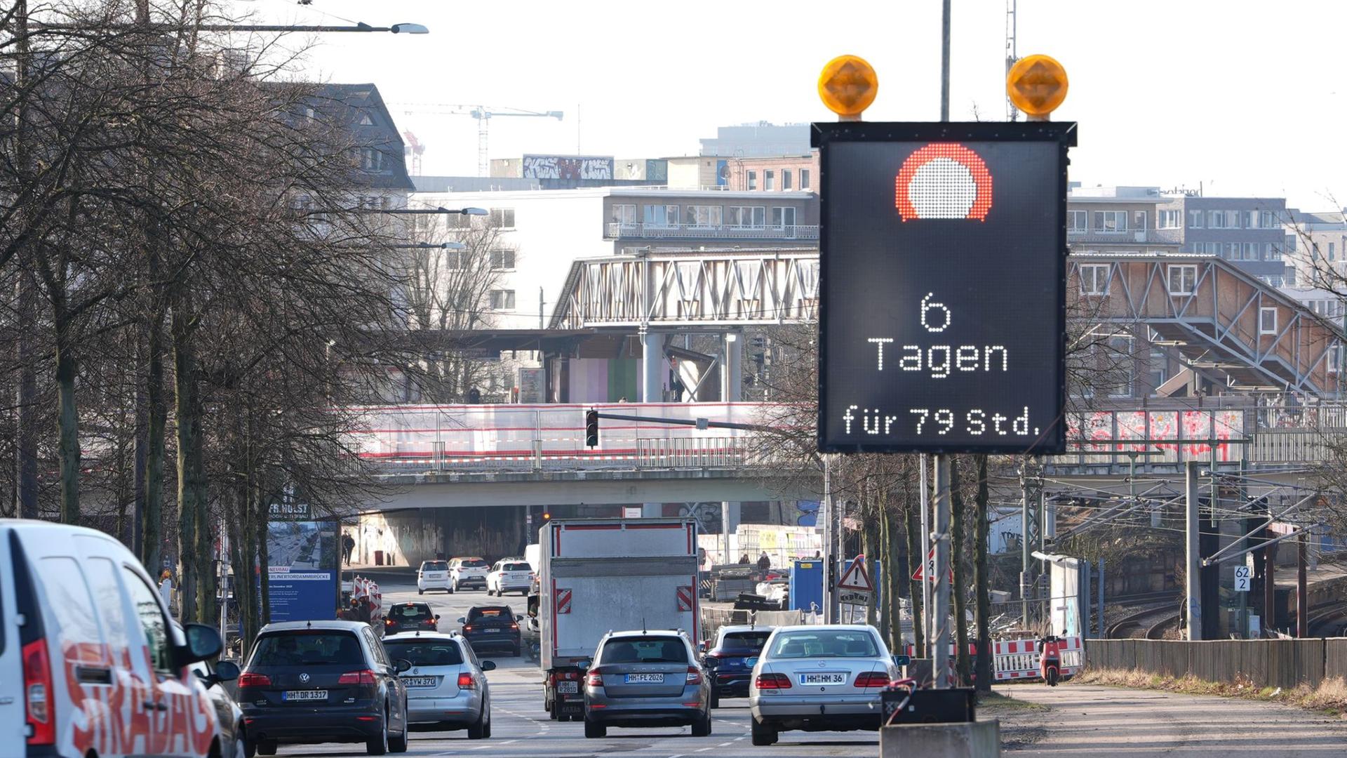 Berlinertordammbrücke: Drei Vollsperrungen an der Bürgerweide