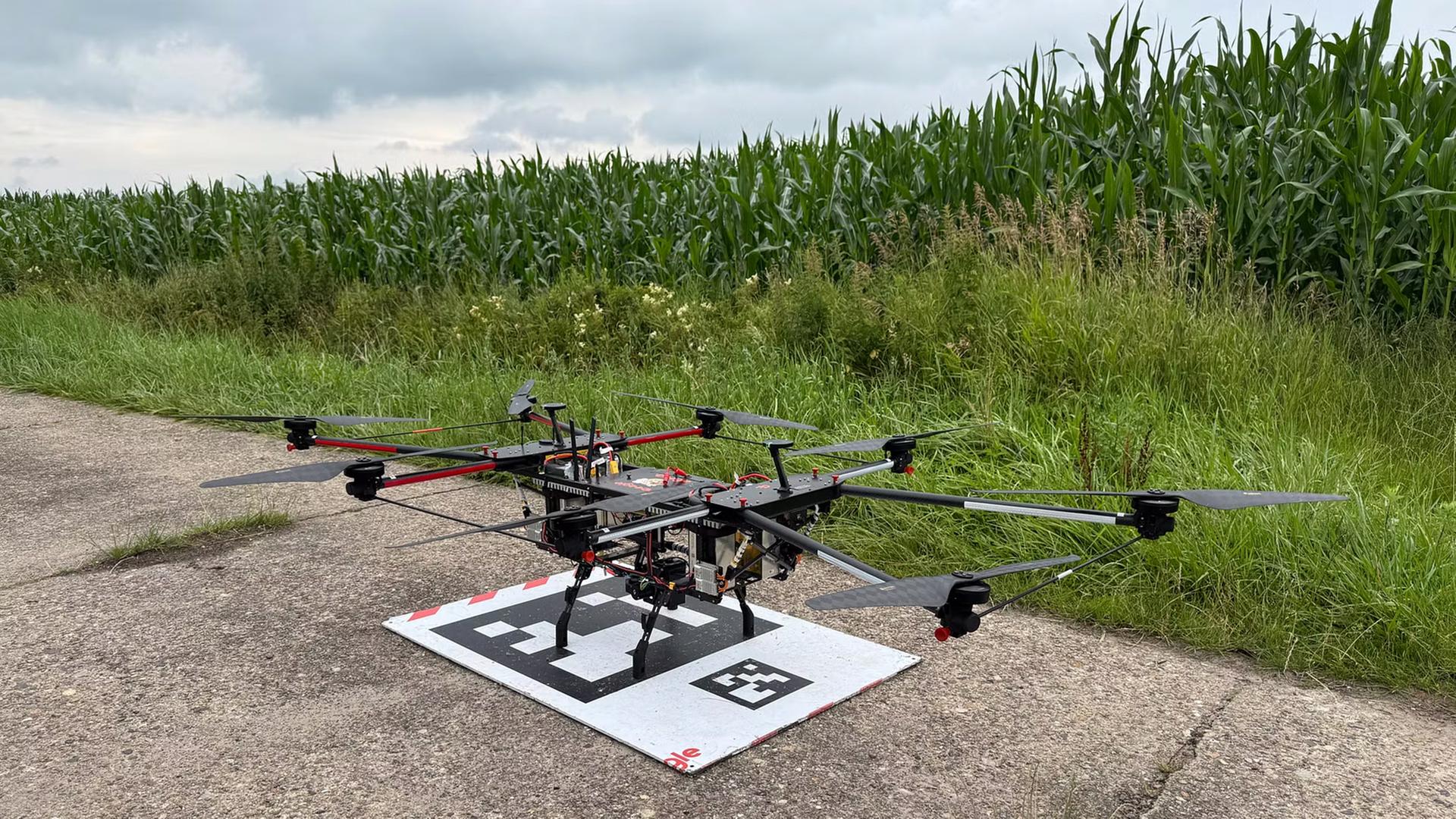 SH Netz überprüft Gasleitungen mit Spezialdrohnen