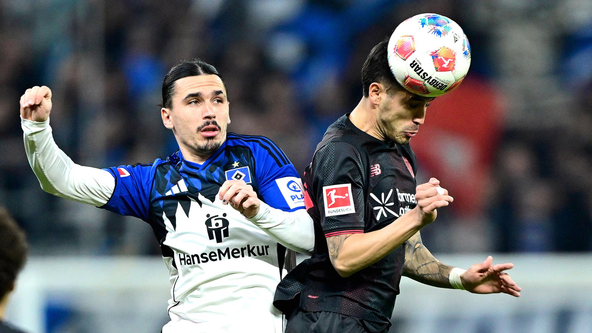 Jetzt live: Bundesliga-Nachholspiel HSV – Leverkusen